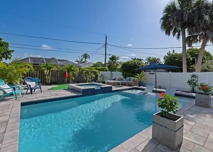 Sanctuary Home Naples-Luxury Beach House With Private Pool And Oasis!